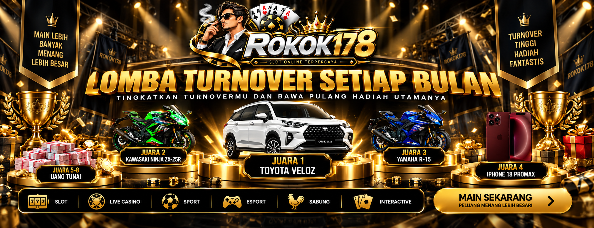 LOMBA TURNOVER BULANAN ROKOK178